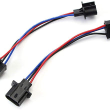 iJDMTOY (2) 7-Inch LED Headlights Wirings Conversion Adapters, Good For Truck-Lite, JW Speaker & Other Aftermarket Headlamps