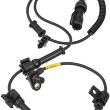 AUTEX 1pc ABS Wheel Speed Sensor Front Left/Right 6C3Z2C204BA ALS505 BRAB323 5S5896 695116 compatible with Ford F-250 Super Duty & F-350 Super Duty 2005 2006 2007 2008 2009 2010