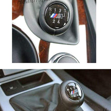 5 Speed Gear Shift Knob Shifter Head for M E30 E36 E28 E39 E38 E32 E46 E34 E23 Z3 Z4 Black Leather Shift Stick Knob