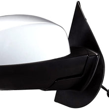 Fit System 62087G Chevrolet/GMC Passenger Side Replacement OE Style, Black, Heated Power, Folding Mirror, Chrome