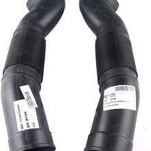 1 Pair Right&Left Side Air Intake Hose Fit For Mercedes-Benz S-Class S430 S55 W220 W215 1130941282 1130941182