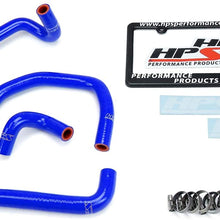 HPS Blue Silicone Heater Hose Kit for 95-04 Toyota Tacoma 2.4L & 2.7L 4Cyl Coolant
