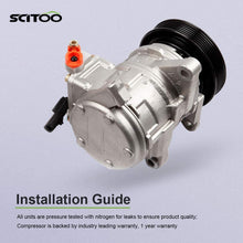 SCITOO A/C Compressor Compatible with CO 22033C for Jeep Grand Cherokee 4.7L 1999-2004