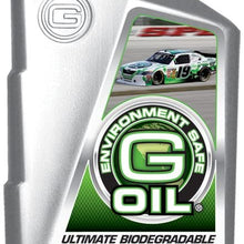 Green Earth Technologies 1655 G-OIL 5W-30 Ultimate Biodegradable Full Synthetic Green Motor Oil - 1 Quart Bottle, (Case of 6)