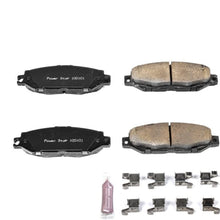 Power Stop Z23-613, Z23 Evolution Sport Carbon-Fiber Ceramic Rear Brake Pads