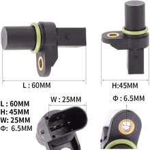 Automotech Camshaft Position Sensor CAM Sensor fit 12147518628 for B M W E46 E83 E36 E38 E85 E39 E53 E60 E61 E65 E66 E67