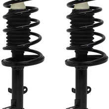 Detroit Axle - Both (2) New Rear Driver & Passenger Side Complete Strut & Spring Assembly for NOT FOR WAGON 93-02 Toyota Corolla and Chevrolet Geo Prizm