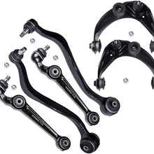 TUCAREST 4Pcs Suspension Kit K620815 x2 K620492 K620493 Front Lower Control Arm and Ball Joint Assembly Compatible With 2006 Ford Fusion Mercury Milan (Before 8/29/06) Lincoln Zephyr 03-07 Mazda 6