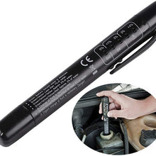 LANGYINH Brake Fluid Tester Pen,Auto Brake Oil Testing Pen with 5 LED Indicators,Support DOT3 DOT4 DOT 5 Auto Detector