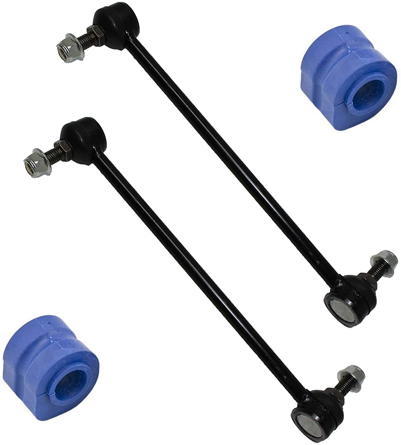 Detroit Axle - Front Sway Bar Links with Bushings Replacement for 2001-2007 Town & Country - [2001-2003 Voyager] - 2001-2007 Dodge Caravan - [2001-2007 Dodge Grand Caravan]