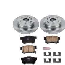 Power Stop KOE6172 Rear Brake Kit- Stock Replacement Brake Rotors and Ceramic Brake Pads