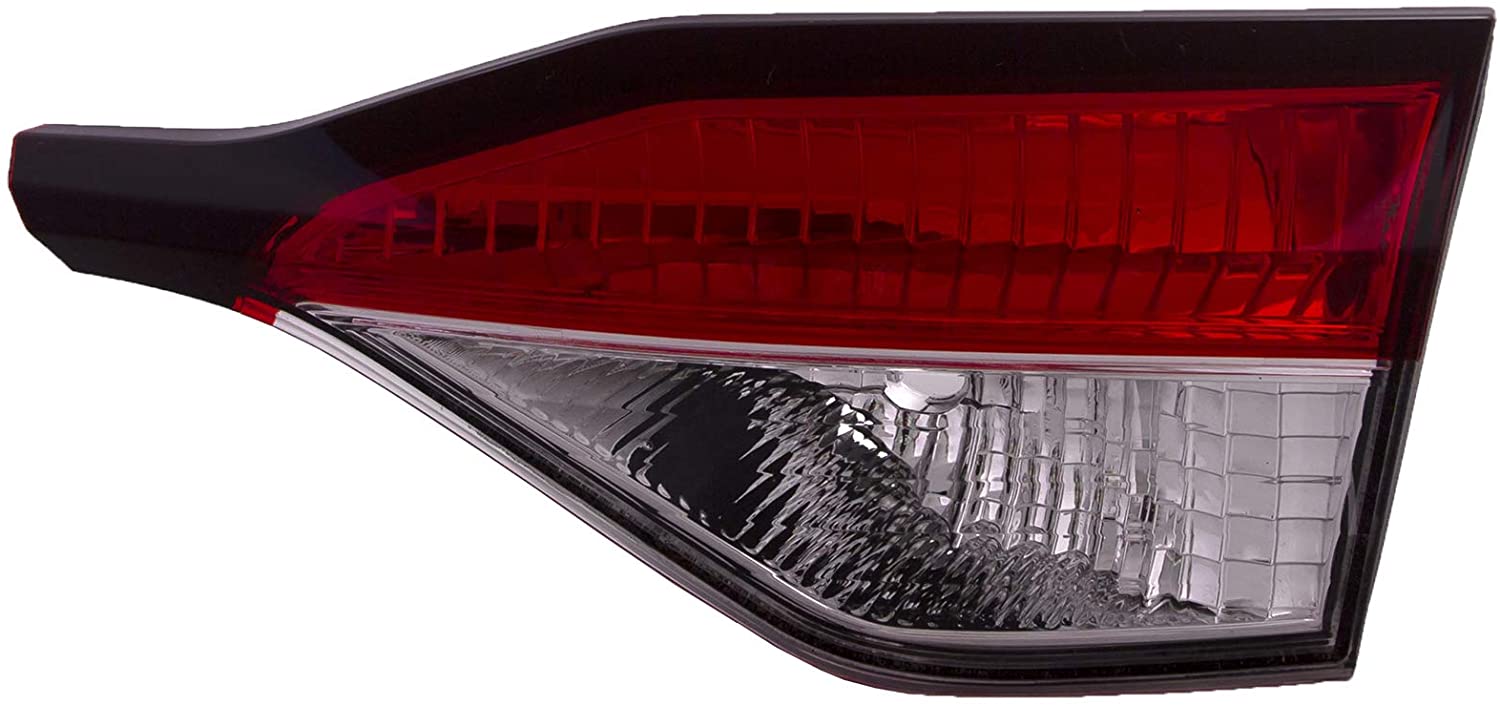 HEADLIGHTSDEPOT Tail Light Right Passenger Sedan Compatible with 2020 Toyota Corolla L LE SE Japan Built Models