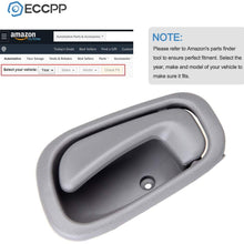 ECCPP Door Handles Interior Inside Inner Front Rear Passenger Driver Side for 1998 1999 2000 2001 2002 Toyota Corolla Gray(4pcs)