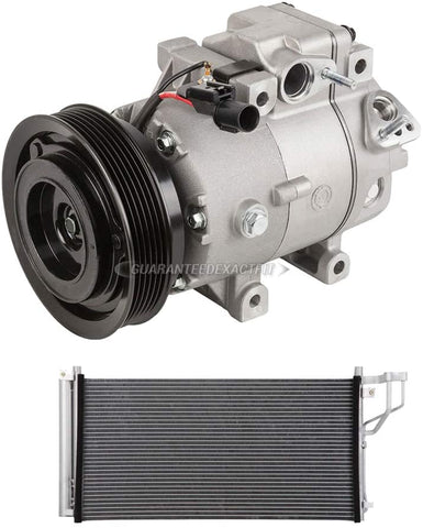 For Hyundai Sonata Kia Optima 2009-10 AC Compressor w/A/C Condenser & Drier - BuyAutoParts 61-88902R3 New