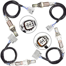 4x Oxygen sensor for 2002 2003 2004 2005 2006 2007 2008 Jaguar X-TYPE 2.5L 3.0L Up +Downstream