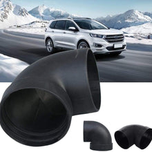 Leiyini Car Plastic Air Ducting Pipe Elbow Outlet Connector 75mm/3inch Air Parking Heater Accessory