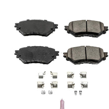 Power Stop 17-1759, Z17 Front Ceramic Brake Pads with Hardware