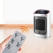 Zyyqt Fan Heaters, Ceramic Electric Heater Electric Fan Heater1500w Hot Air Fan + Remote Control + Digital LCD Display Temperature Adjustment (Size : B)