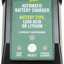 Battery Tender Junior 800 Lithium, Lead Acid, AGM, GEL LiFe PO4 / LFP Battery Charger/Maintainer/Tender - Fully Automatic with 5 Year Warranty - .8 Amp Charge Rate - Part # 022-0199-DL-WH