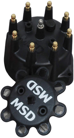 MSD Ignition 84313 Black Small Distributor Cap