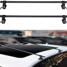 ZENITHIKE Roof Rack Crossbars CA-rgo Carrier 150LBS Capacity Fit for 2007-2015 F-ord F-150,2006-2015 F-ord F-250 Super Duty Bolt-On Top Rail Carries Luggage Carrier - 2pcs Aluminum CA-rgo Carrier Bars