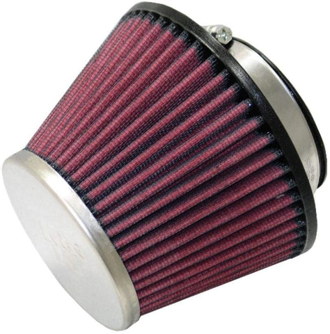 K&N Universal Clamp-On Filter: High Performance, Premium, Washable, Replacement Filter: Flange Diameter: 2.375 In, Filter Height: 4.1875 In, Flange Length: 0.625 In, Shape: Round Tapered, RC-9830 -RC9830