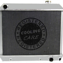 CoolingCare 56MM 3 Row All Aluminum Radiator for 1961-1966 Chevy C10 C20 C30 Pickup & Pontiac Oldsmobile Multiple Models