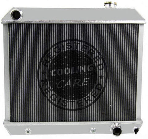 CoolingCare 56MM 3 Row All Aluminum Radiator for 1961-1966 Chevy C10 C20 C30 Pickup & Pontiac Oldsmobile Multiple Models