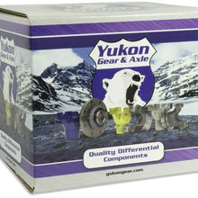 Yukon Gear & Axle (YY GM12471500) Yoke for GM 11.5 Differential with a 1410 U/joint size. 4.188" snap ring span, 1.188" cap diameter.