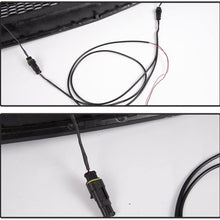 NEW Front Bumper Hood Grill Grille With White DRL LED Light For Ford Mustang 2015 2016 2017 All Models