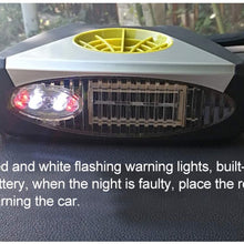 JXHD 12V Car Heater-Heating Cooling Fan Defroster Defogger Air Purifier Lighting 150W,Red