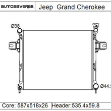 Radiator Compatible with 2006-2010 Jeep Commander, for 2005-2010 Grand Cherokee 3.0L 3.7L V6 4.7L 6.1L V8 ATRD1061