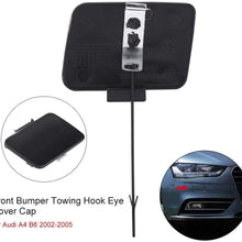 Tow Hook Cover,Front Bumper Towing Hook Eye Cover Cap for A4 B6 2002-2005 8E0807241C