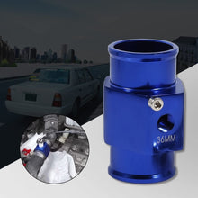 Water Temp Temperature Joint Pipe Sensor Gauge Radiator Hose Adapter 36mm Blue
