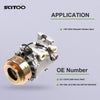 SCITOO AC Compressor Pump Compatible with CO 10379T,1997-2004 Mitsubishi Montero Sport V6
