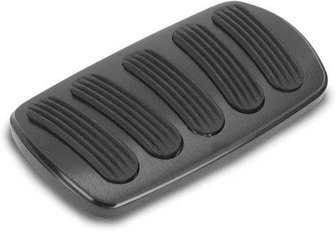 Lokar XBAG-6131 Black Automatic Brake Pad with Rubber for Nova