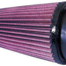 K&N Universal Clamp-On Air Filter: High Performance, Premium, Washable, Replacement Filter: Flange Diameter: 2.75 In, Filter Height: 6 In, Flange Length: 1 In, Shape: Round Tapered, RU-3120