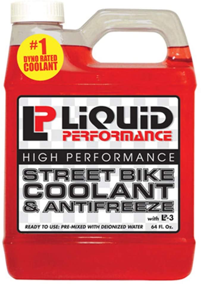 Liquid Performance Street Bike Coolant & Antifreeze (Single / 64oz)