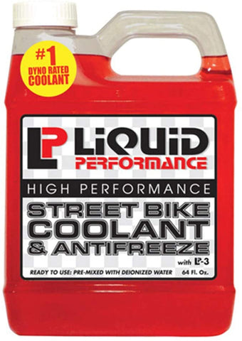 Liquid Performance Street Bike Coolant & Antifreeze (Single / 64oz)