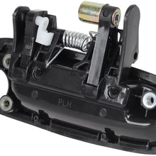 AUTEX 2pcs Interior Exterior Front Left Door Handles Compatible with Toyota Corolla,Chevrolet Prizm 1998 1999 2000 2001 2002 Door Handles Driver Side 79500 80890 77563 80423