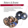 R1466 Front Brake Rotor Pair of 2