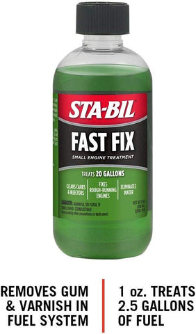 STA-BIL 22304 Small Engine Fuel System Cleaner, 8. Fluid_Ounces