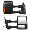 DNA Motoring TWM-027-T666-BK-AM-R Manual Towing Mirror+LED Signal Right/Passenger [For 08-16 Ford Super Duty]