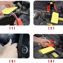 iMeshbean Car Jump Starter - 20000mAh, 12V Auto Battery Jumper, Booster (up to 5.0l Gas, 4.0l Diesel), Portable Power Pack for Cars, Truck, SUV