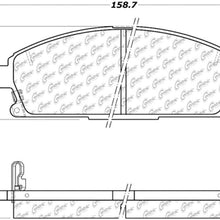 Centric (103.06910) Brake Pad, Ceramic