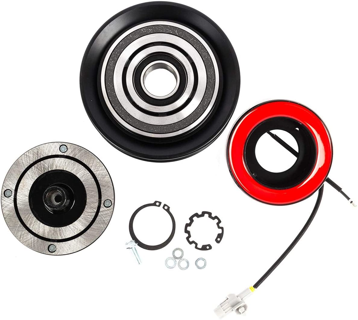 KARPAL AC A/C Compressor Clutch Assembly Kit Compatible With Toyota Corolla Matrix 8832002120