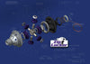 Yukon Gear & Axle (YZLD44-3-30-JK) Zip Locker for Dana 44 30-Spline