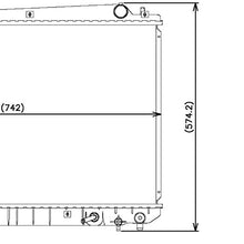 Denso 221-3101 Radiator