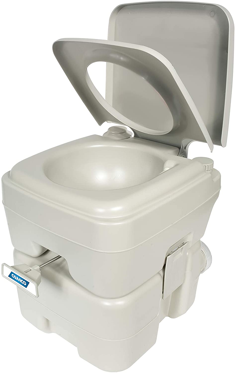 Camco 41541 Portable Travel Toilet-Designed for Camping, RV, Boating and Other Recreational Activities - 5.3 Gallon (5.3 Gallon)