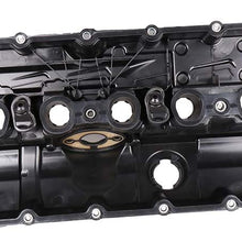 cciyu Engine Valve Cover and Gasket Compatible with BMW 128i 328i 528i X3 BMW X5 Z4 Camshaft Cover